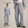 Cadena Ropa de Moda para Hombre Venta Directa de Fábrica Cremallera Ykk Cuello Alto Acanalado Traje Lavado Batik Desgastado Sudadera de Felpa Pantalones para Hombre