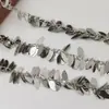 Material DIY Combinación de Hojas Multicapa Cadena de Cobre Cadena Aretes Accesorios Borla Chapado Joyería Cadena Hecha a Mano