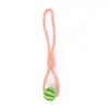 Juguete de Pelota Dispensadora de Comida para Perros, Pelota Tejida Duradera Resistente a la Mordida con Cuerda para Tirar a Mano para Golden Retrievers, Gadget Interactivo de Rompecabezas para Masticar Dientes y Aliviar el Aburrimiento