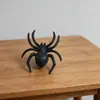 Set de Decoración de Halloween, Arañas de Plástico Bicolores Negro y Naranja, Accesorios de Broma para Fiesta de Casa Embrujada, Montaje de Escena de Horror