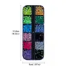 Novas bolinhas para nail art, pacote misto colorido, bolinhas de sereia brilhantes, semi-redondas 3D cor de doce atacado strass para nail art