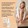 El Spray Exfoliante para Pies OCEAURA limpia suavemente y cuida la piel de los pies, proporcionando un cuidado hidratante y conveniente