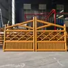 Guarda-corpo Imitando Bambu de Aço Inoxidável Cerca de Bambu Cerca Pátio Externo Parque Cerca para Horta