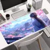 Mouse Pad Grande em Estoque com Bordas Lisas, Fornecimento Direto de Fábrica, Mouse Pad Espesso para Desktop, Suporta Pedidos Mistos