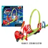 Cross-Border Amazon Track Pull-Back Alloy Car Toy Gift for Boys and Girls, Children's Metal Racing Car