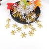 Decoración navideña transfronteriza, copos de nieve, fiesta de bodas, tirando trozos de papel, bricolaje, copos de nieve falsos, fabricantes de accesorios navideños