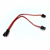 Terminal de aeronave SM2.54 divisor um para dois 2P/3P/4P/5P/6P crimpagem dupla plugável fio 1 em 2 saída 2