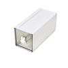 Caixa Organizadora de Mesa Transparente Pequena Gaveta Fofa Mini Caixa de Armazenamento Papelaria para Mesa de Estudante Organizar Caixas de Armazenamento