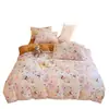 Conjunto de Quatro Peças de Leite Fleece Espesso de Alto Gramatura Cobertor Dupla Face de Flanela de Inverno Conjunto de Três Peças para Dormitório Estudantil de Fleece de Coral