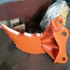 Conector rápido de escavadeira gancho de caçamba de um dente dispositivo de trabalho de canteiro de obras escarificador de um dente