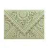 Productos festivos personalizados: empaques de encaje, postales con corte láser, sobres, tarjetas de felicitación, hermosas invitaciones de boda