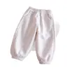 Pantalones Deportivos Dulces y Lindos para Niñas 2026 Otoño Nueva Moda Elegantes y con Estilo Ribete de Encaje Pantalones Jogger Casuales para Bebés Niñas
