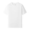 Camiseta Casual Suelta de Algodón Pesado de Manga Corta para Hombre, Transpirable y Amigable con la Piel, Top Suelto para Adolescentes, 290g