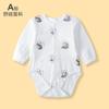 Ropa de bebé con mangas largas tipo bolsa, ropa gruesa de bebé con mangas largas, ropa interior térmica de otoño e invierno para bebé, ropa de bebé recién nacido sin huesos para gatear