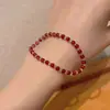 Pulseira de pérolas em prata de lei S925 para mulheres, pulseira simples e fofa com um design delicado e fofo, acessório de joia de alta qualidade