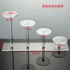 Soporte de Exhibición Redondo Pequeño de Acrílico para Figuras, Joyería, Cosméticos, Soporte para Productos Pequeños, Soporte de Exhibición con Base de Coral