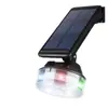 Luminarias Solares para Calle Transfronterizas, Iluminación de Patio y Jardín Controlada Remotamente, Tiras de Luces Coloridas para Atmósfera Exterior, Apliques de Pared con Sensor de Movimiento Corporal