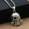 Venta al por mayor de fabricantes joyería de plata de ley S925 para hombres y mujeres japoneses y coreanos, punk, con incrustaciones de cobre, molino de viento, esqueleto, colgante de moda