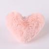 Pelota de Peluche Corazón de Melocotón Creativa Material Hecho a Mano para Bricolaje Pelota de Peluche de Imitación Bolsa para Llaves Accesorios de Joyería Colgante de Peluche con Forma de Corazón