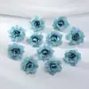 V 4.5cm Flor Artificial Esquina Puntiaguda Cabeza de Rosa Kit de Materiales DIY Decoración de Caja de Regalo Flores Artificiales Bodas Flores Falsas