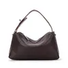 Bolso de Piel Genuina para Mujer Modelo Nuevo 2026, Bolso de Mano Elegante y de Moda para Dama, Bolso Versátil de Nicho para Lonchera, Disponible para Dropshipping