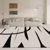 Alfombra de Gama Alta, Imitación Cachemir, Área Grande para Sala de Estar, Cojín para Sofá de Cobertura Total, Resistente a Manchas, Fácil de Cuidar, Felpudo de Peluche para Uso Doméstico