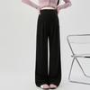 Calça de Maternidade 2026 Primavera Novo Estilo Coreano Solta Versátil Preguiçosa Calça de Pernas Largas com Efeito de Caimento Emagrecimento Calça de Maternidade de Perna Reta