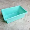 Caja de Coloración para el Cabello Tortuga Negro Blanco Caja de Plástico Vista Trasera Juguete Guppy Almacenamiento Cesta para Medicinas Caja Organizadora Caja de Herramientas