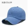 Gorras de Béisbol Lavadas de Alta Gama Estilo Europeo y Americano con Bordado de Logo Personalizado, Gorras Vintage de Pico de Pato, Sombreros de Mezclilla de Moda