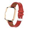 Compatible con la correa de cuero del reloj inteligente Red Rice Watch 3 y la correa de cuero con hebilla de pasador de microfibra Red mi Watch 3.