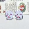 Clip de pelo de acrílico con forma de corazón de niña linda de dibujos animados Jiyka wow accesorios para el cabello accesorios para funda de teléfono diy venta al por mayor