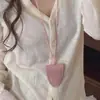 Colar com Cordão de Couro para Óculos de Sol com Fecho de Pressão e Gola Halter, Acessório de Corrente para Suéter Portátil ao Ar Livre para Mulheres