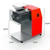 Máquina de Cortar Carne Transfronteiriça para Uso Comercial, Fatiador de Carne Elétrico, Fatiador de Peixe, Triturador de Carne Multifuncional, Cubetador de Carne, Faca para Cortar Vegetais, Destacável