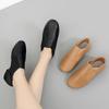 Zapatos de animadora con bola de flores, zapatos de práctica de baile para adultos con suela suave, zapatos de yoga de cuero y ballet de jazz, venta al por mayor.