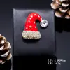Broche de Navidad 2025 Nuevo de Moda de Gama Alta para Traje Suéter con un Ambiente Festivo, Exquisito Pin de Navidad Accesorio