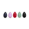 Parche de media cara de acrílico curvado con forma de gota de agua 19x12mm transfronterizo europeo y americano Accesorios para ropa DIY Aretes Venta al por mayor