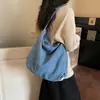 Bolsa de Ombro Casual da Moda Estilo Coreano Novo Modelo 2026 Bolsa Transversal Grande Capacidade Preguiçosa Bolsa Tote para Trabalho Viagem Aula