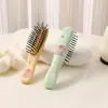 Peine con estampado de dibujos animados, peine de cojín de aire, cabello suave sin enredos, masaje, mango portátil, lindo peine de cojín de aire para niñas