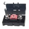 Portafusibles de Coche Ans Tipo Tornillo Midi Caja de Fusibles Automotriz Portafusibles Pequeño de Horquilla y Tornillo