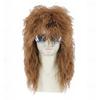 Perucas de Cabelo Cacheado Era 60S, 70S, 80S para Homens e Mulheres, Estilo Rock Punk Hip-Hop, Volumosas