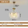 Lustre para Sala de Estar, Moderno e Simples, Iluminação de Luxo de Alta Qualidade, Arte Moderna Minimalista, Iluminação Principal de Luxo Leve Estilo Francês para o Hall