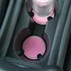 Portavasos para Coche Portabotellas Antideslizante Base Alfombrilla Gel de Sílice Impermeable Para Decoración Interior Accesorios de Estilo para Coche