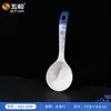 Serie de Clúster Azul y Blanco Wuhe Vajilla de Melamina Material de Grado Alimenticio Plato Comercial Cuchara para Arroz Cuchara para Sopa Base Aislante Plato para Frutas
