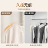 Percha para ropa de casa, que no deja marcas, anti-deformación del hombro, almacenamiento en armario, plástico, doble uso para ropa seca y húmeda, multifuncional, antideslizante, para secar y colgar ropa