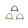 Hebilla de Anillo D Alto 10X10 Suministro de Guangzhou Accesorios de Herrajes para Equipaje Hebilla de Cuero de Tracción de 3 Puntos Hebilla en Forma de A