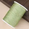 Fio de jade para atacado com 72 unidades, disponível em todas as cores, carretéis grandes, para tecelagem manual, pulseiras DIY e materiais e acessórios para artesanato