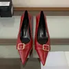 2026 Nova Moda Feminina Europeia e Americana Elegante Bico Fino Salto Agulha Pumps para Mulheres