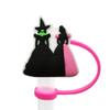 Nuevo tapón para pajilla tema bruja mágica 8/10mm tapón antipolvo para pajilla funda para pajilla de vaso en stock venta al por mayor
