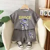Ropa Infantil, Trajes de Verano para Niños, Ropa Nueva de Moda para Bebés de Manga Corta, Elegantes Trajes de Verano de Moda para Niños