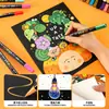 Marcadores Acrílicos Doble Punta, Doble Color, Apilables y Opacos Más Vendidos de Amazon, Set de Papelería para Pintura y Arte Infantil